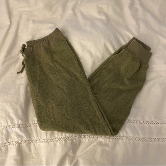 grey bandit Pants - grey bandit green sweatpant joggers